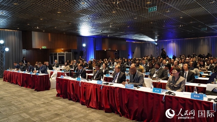 6月26日，北京—南非經(jīng)貿(mào)合作推介洽談會(huì)在約翰內(nèi)斯堡成功舉辦。人民網(wǎng) 劉暢攝