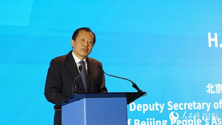 劉偉副書記致辭。人民網(wǎng) 劉暢攝