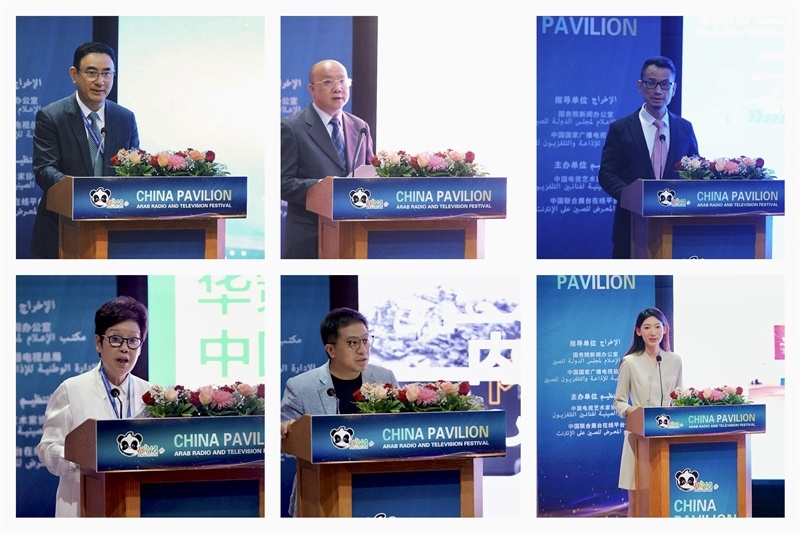 中國視聽機(jī)構(gòu)代表推介優(yōu)秀作品。主辦方供圖