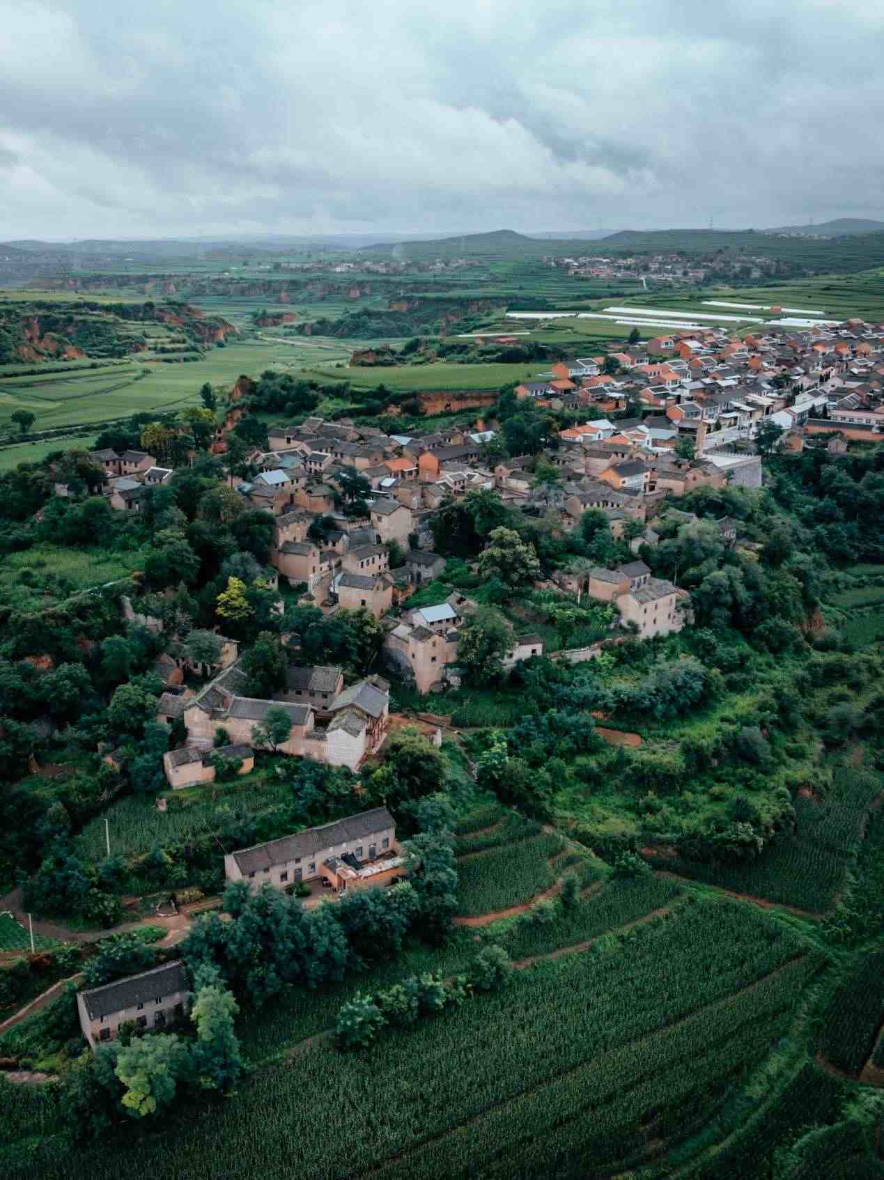 俯瞰永寧寨村。邱活攝