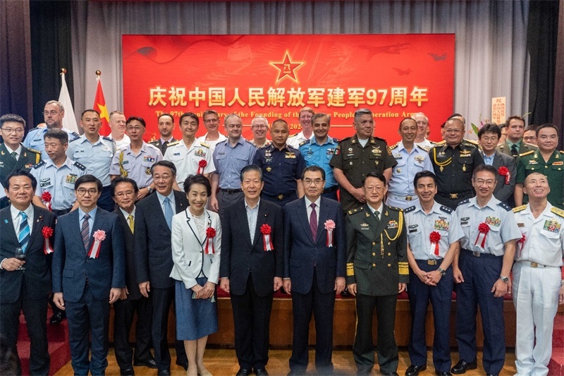 到場嘉賓合影。中國駐日本大使館供圖