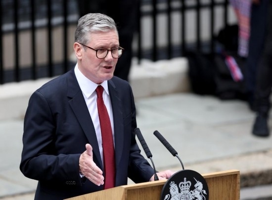  圖為英國(guó)首相斯塔默資料照片。（新華社記者李穎攝）