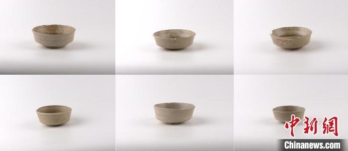 商周時(shí)期原始瓷碗。 寧波市文化遺產(chǎn)管理研究院供圖