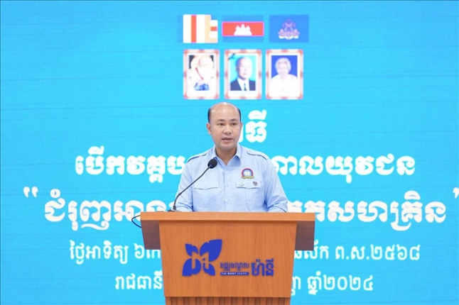 洪瑪尼在開(kāi)幕式致辭?；顒?dòng)主辦方供圖