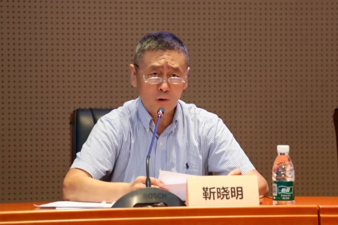 科技外交專(zhuān)家委員會(huì)主任委員、科技部國(guó)際合作司原司長(zhǎng)靳曉明致辭。主辦方供圖