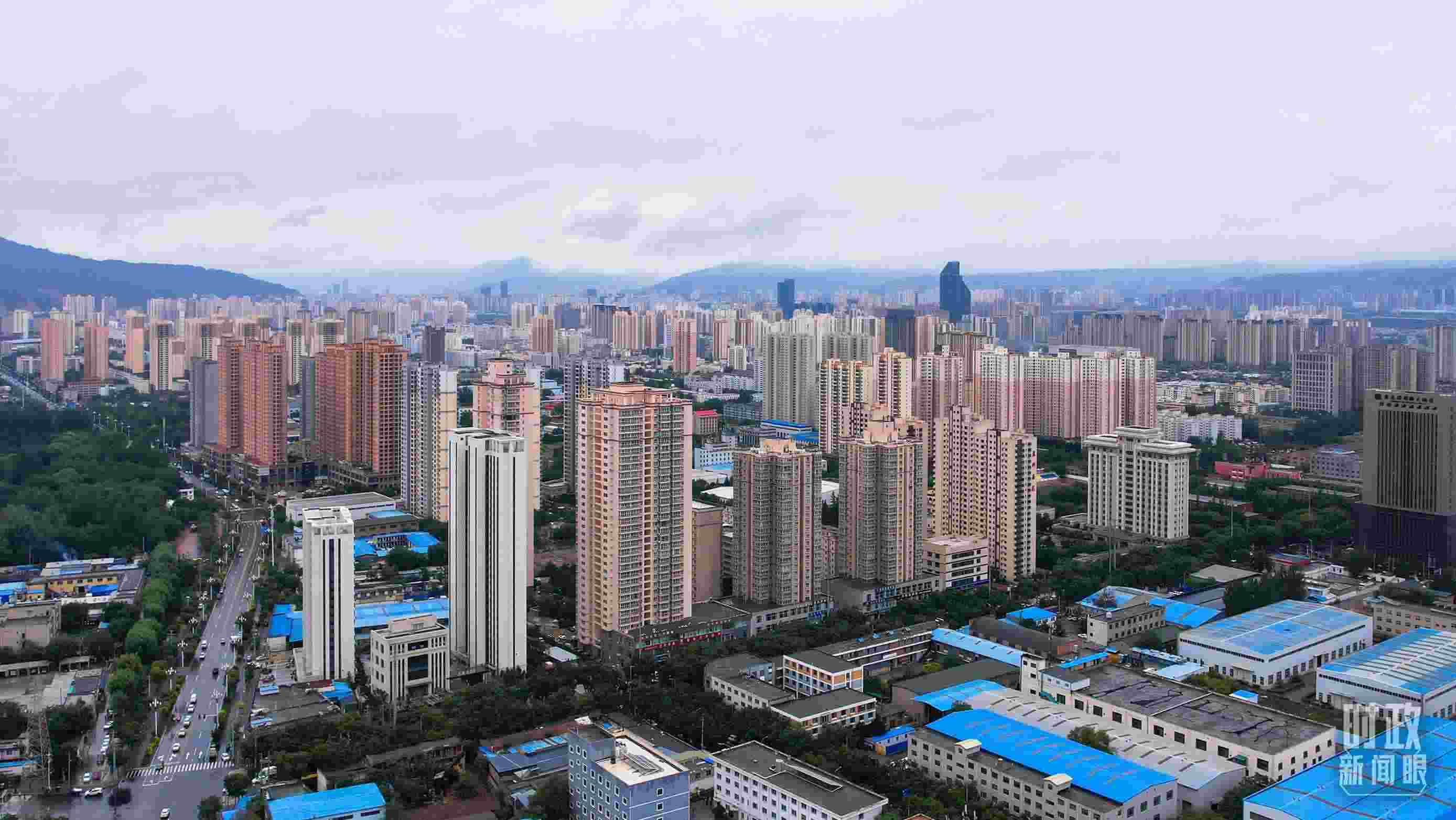 △蘭州。（總臺記者馬凌峰拍攝）