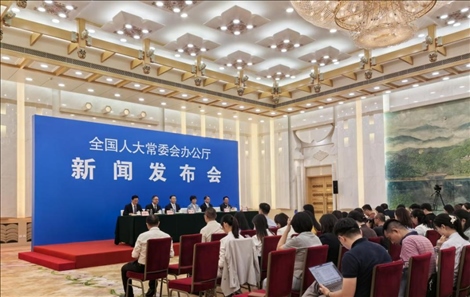 新聞發(fā)布會(huì)現(xiàn)場(chǎng)。人民網(wǎng)記者 李楠楠攝