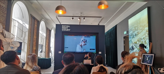 中英青年數(shù)字創(chuàng)意產(chǎn)學(xué)交流會(huì)現(xiàn)場。逸麟 攝