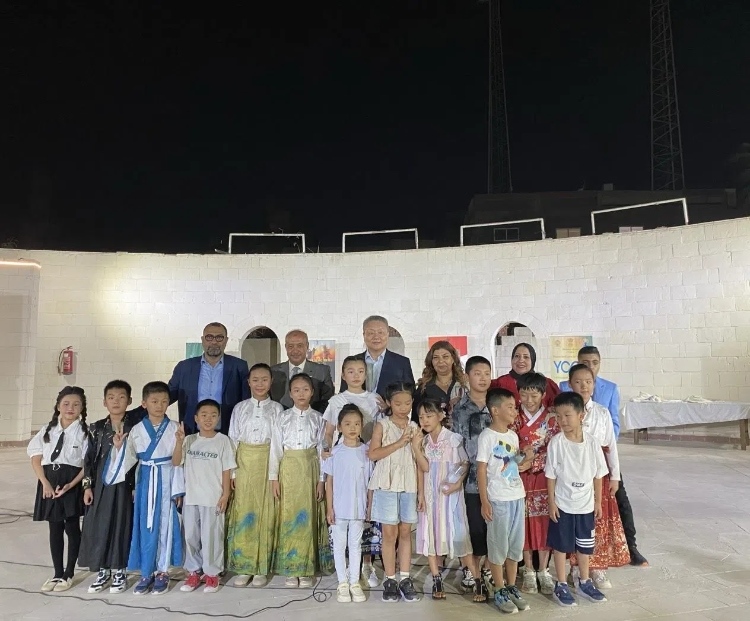 活動現(xiàn)場合影。開羅中國文化中心供圖