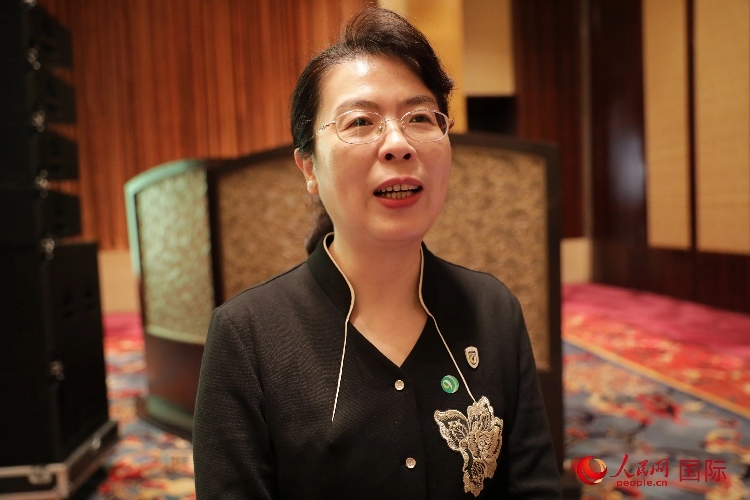 北京外國(guó)語(yǔ)大學(xué)亞洲學(xué)院院長(zhǎng)、中國(guó)馬來(lái)研究中心主任蘇瑩瑩教授接受人民網(wǎng)采訪。人民網(wǎng) 王婧攝