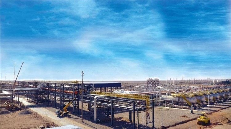 油田廠區(qū)一景。中國海油供圖