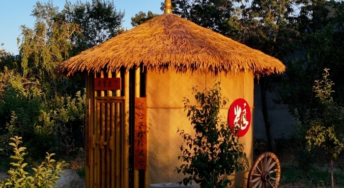 老奇臺(tái)人民法庭“土圓倉”調(diào)解室。老奇臺(tái)人民法庭供圖