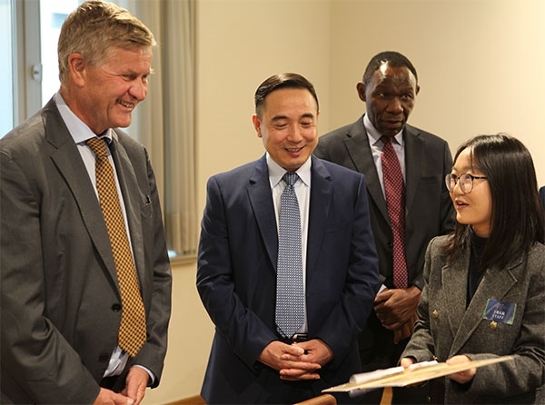 活動現(xiàn)場。中國駐歐盟使團供圖