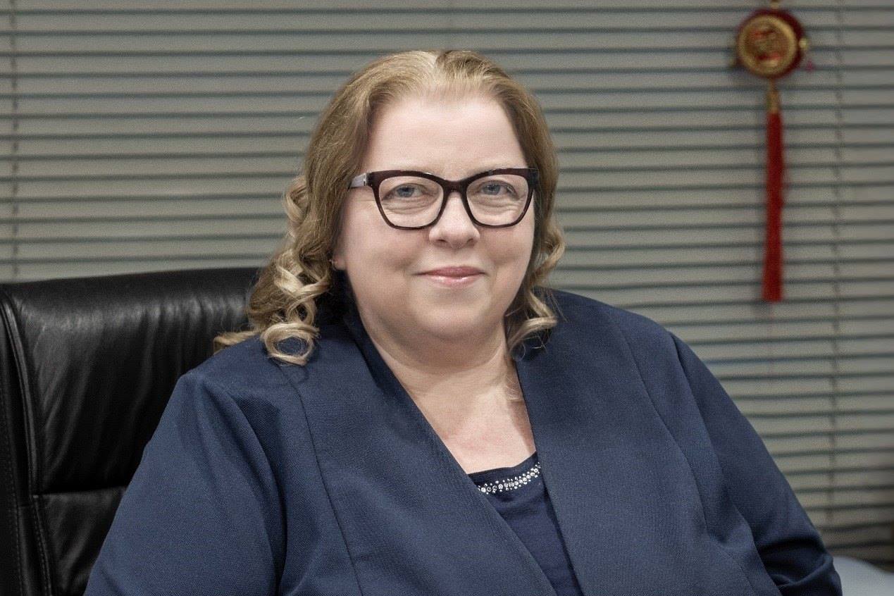 北京俄羅斯文化中心主任吳丹娜（塔季揚娜·烏爾茹姆采娃）。受訪者供圖