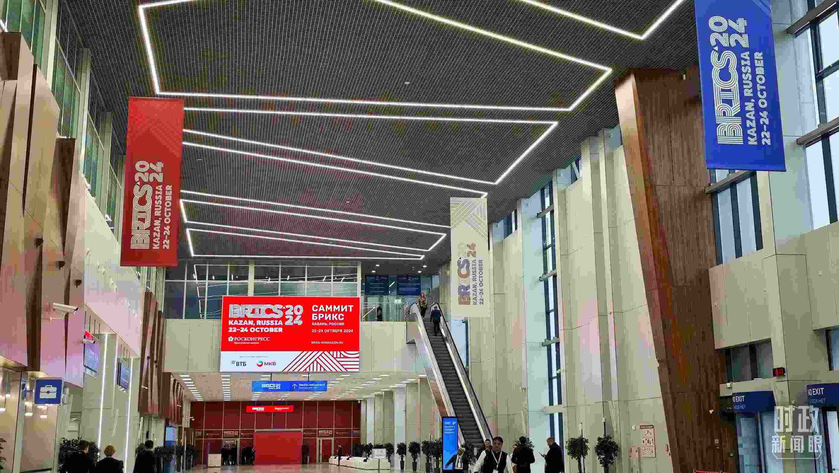 △ 喀山會(huì)展中心。（總臺(tái)記者高鑫翼拍攝）