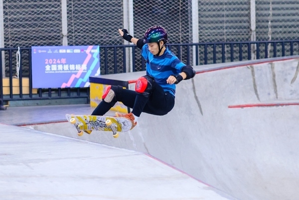 陳燁在比賽中。賽事組委會(huì)供圖