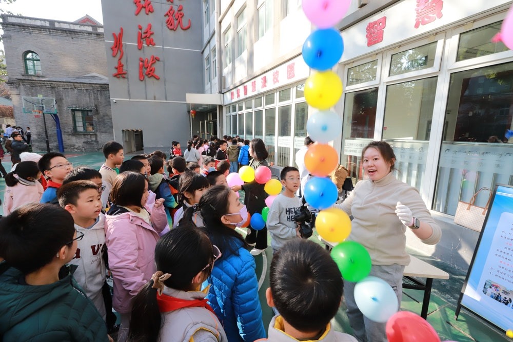 科學節(jié)現(xiàn)場。校方供圖