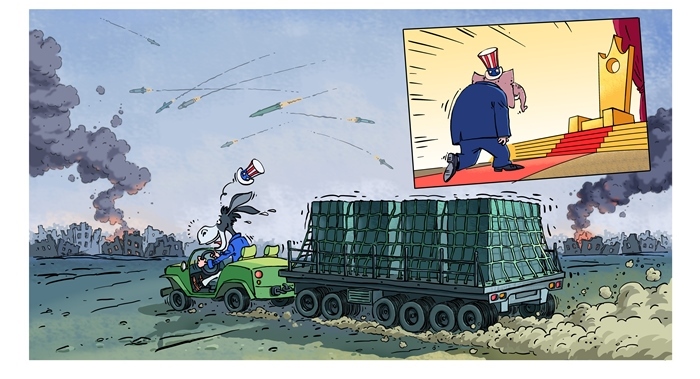 漫畫作者：馬宏亮（人民網(wǎng)版權(quán)圖片，未經(jīng)授權(quán)請勿轉(zhuǎn)載。）