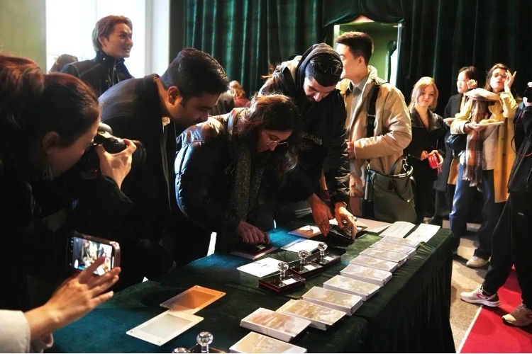 蘇州套色蓋章大受歡迎。吳若鳴攝