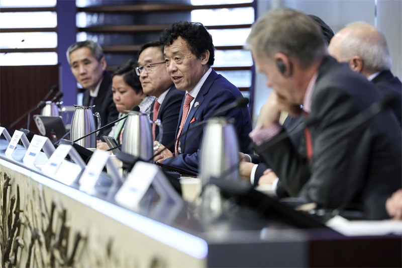 來自聯(lián)合國糧農(nóng)機(jī)構(gòu)及各國代表與會并發(fā)言。主辦方供圖