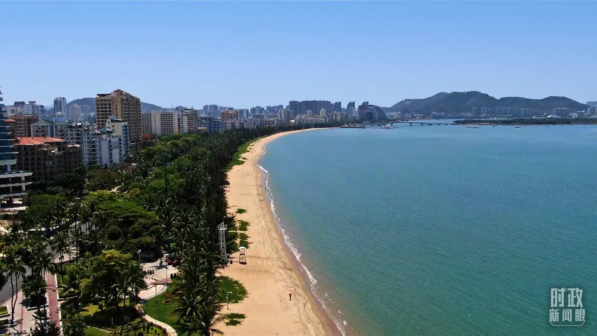 海南三亞。（總臺記者張偉克拍攝）