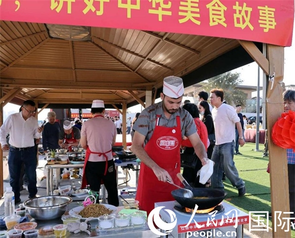 參賽一景。人民網(wǎng)記者管克江攝