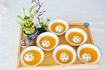 參賽作品“白雪尋蓮”。主辦方供圖