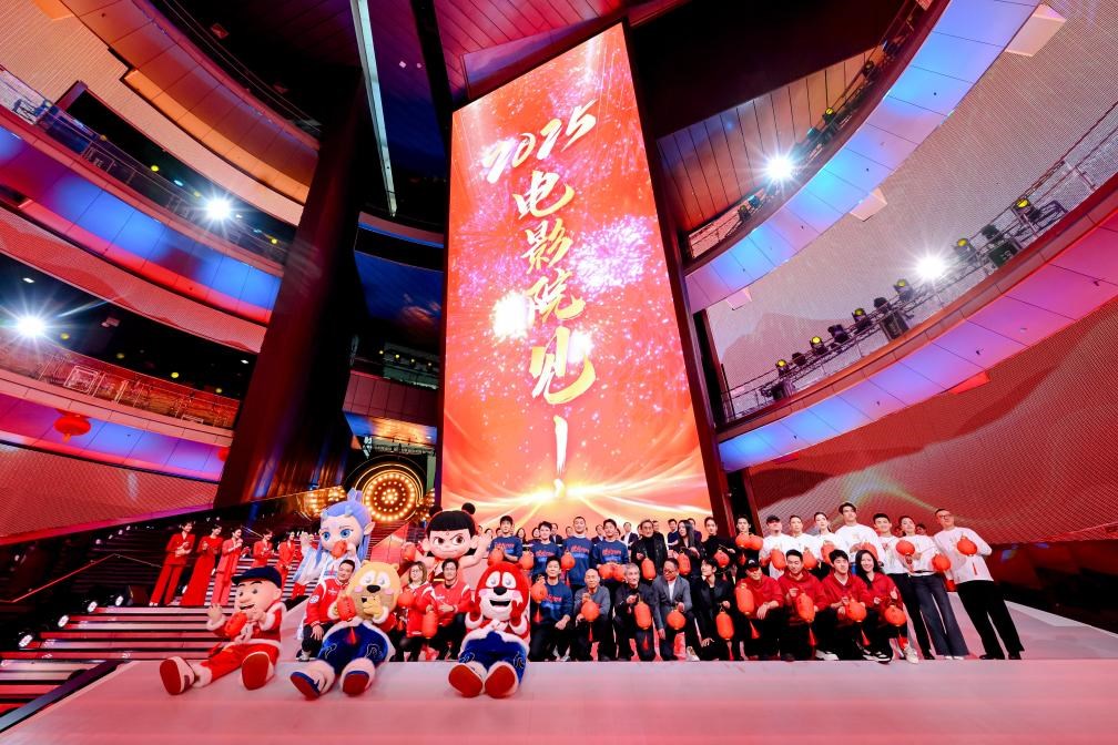 2025年春節(jié)檔電影主創(chuàng)合影。（圖片由主辦方提供）