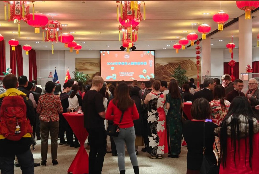 新春招待會(huì)現(xiàn)場(chǎng)。中國駐冰島大使館供圖