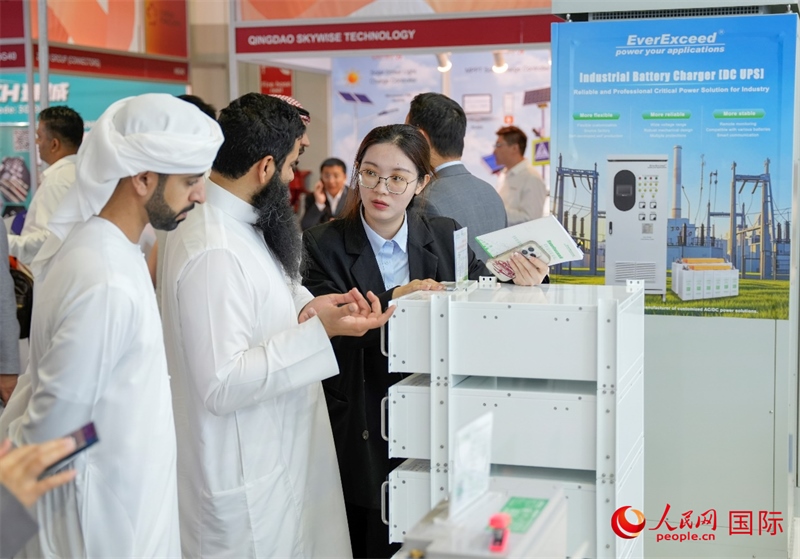 展會現(xiàn)場。人民網(wǎng) 塔里克·易卜拉欣攝