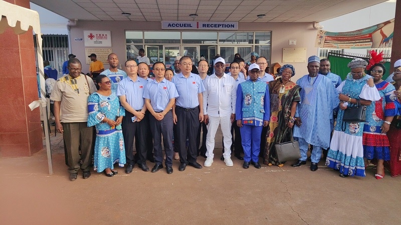 活動現(xiàn)場。醫(yī)療隊供圖