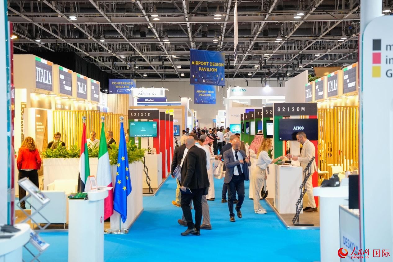 展會(huì)一景。人民網(wǎng)塔里克·易卜拉欣攝