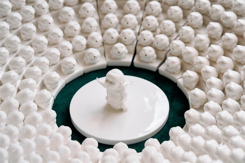 倫敦手工周中國館展品。楊浩鵬攝