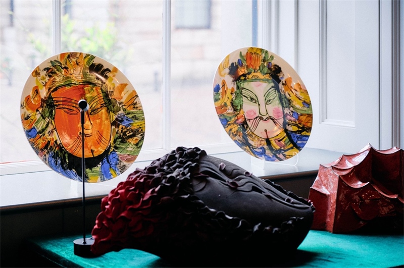 倫敦手工周中國館展品。楊浩鵬攝