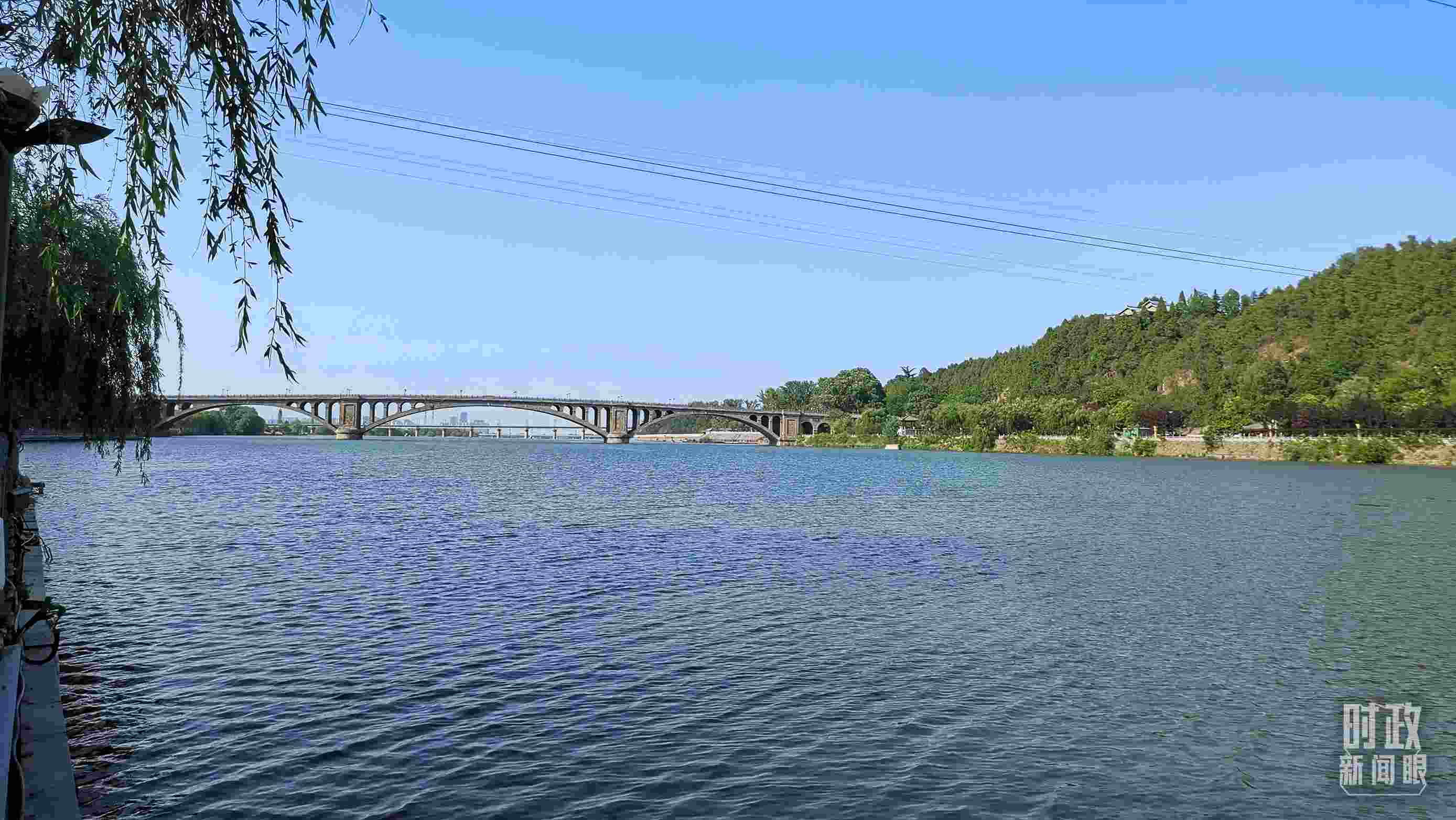 △伊河。（總臺央視記者范一鳴拍攝）