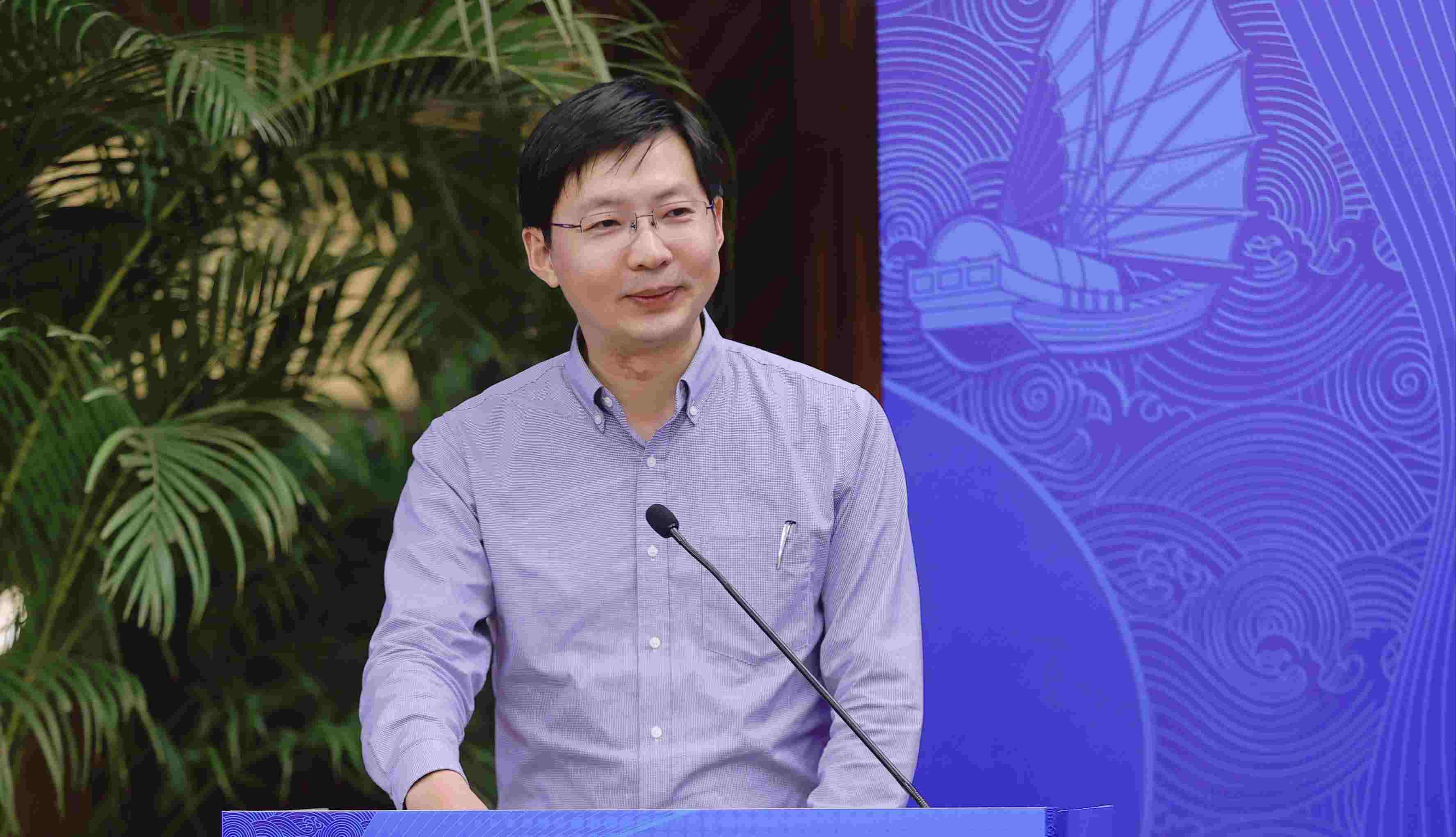 上海國際問題研究院王玉柱研究員。受訪者供圖