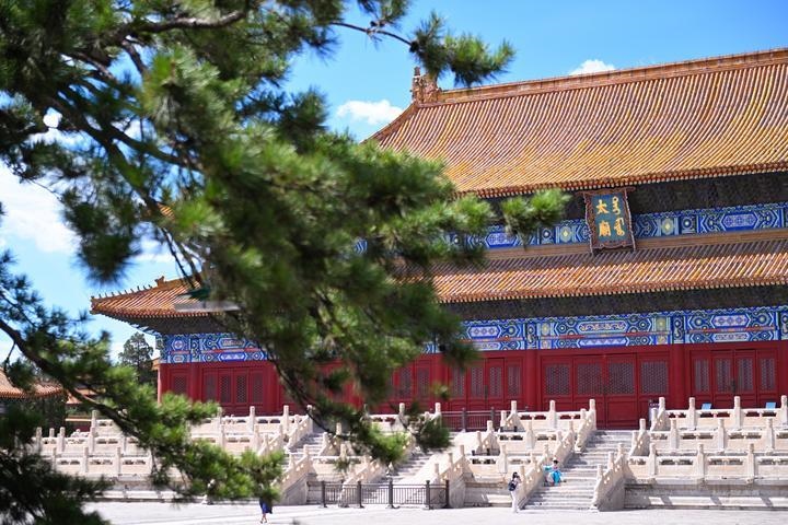 2023年7月8日拍攝的太廟享殿（也稱(chēng)前殿）。