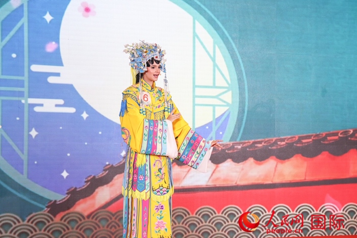 京劇表演。人民網記者任皓宇攝